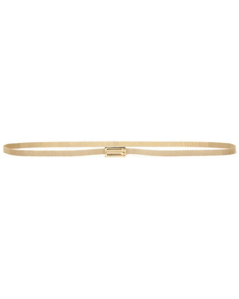 Victoria Beckham Micro Frame Gürtel - Gold Gold