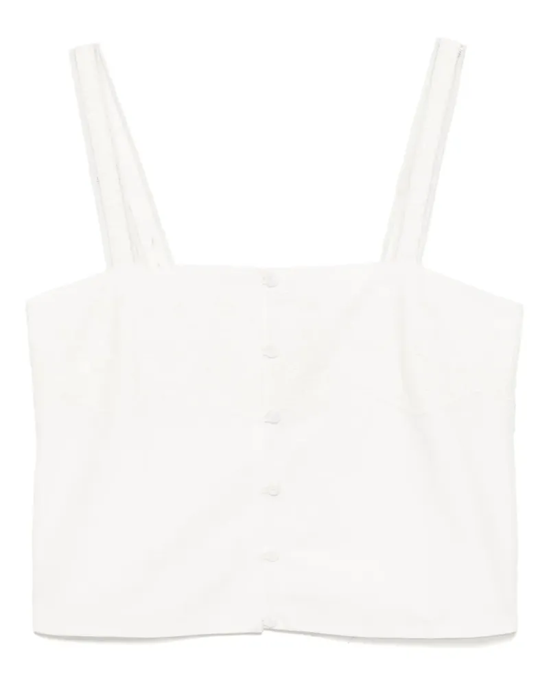 Posse Beryl Camisole-Top - Weiß Weiß