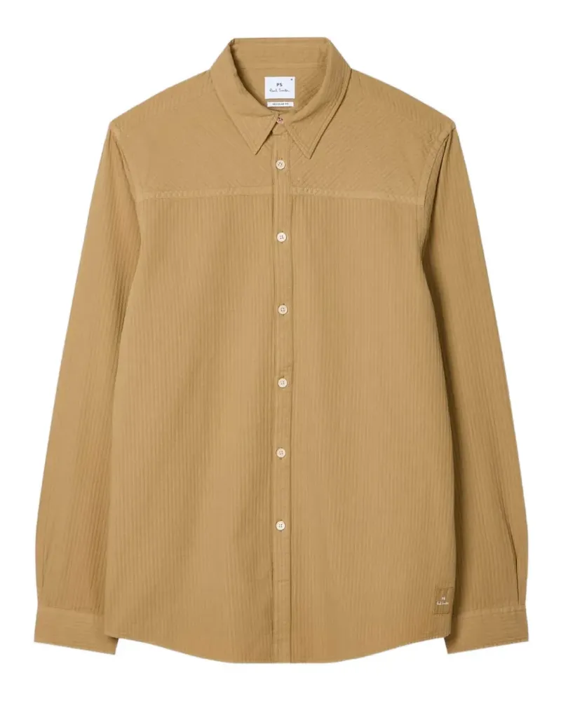 Paul Smith Texturiertes Hemd - Nude Nude