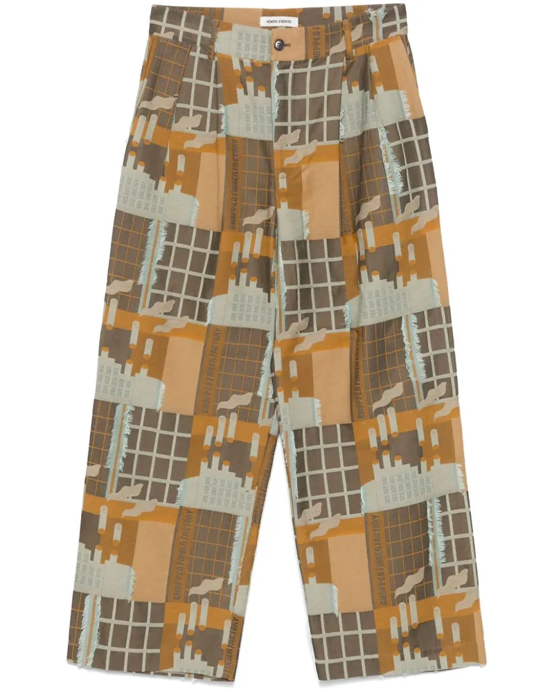 Henrik Vibskov Hands Down Hose - Braun Braun