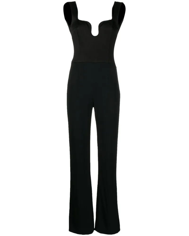 GALVAN Siren Jumpsuit Schwarz