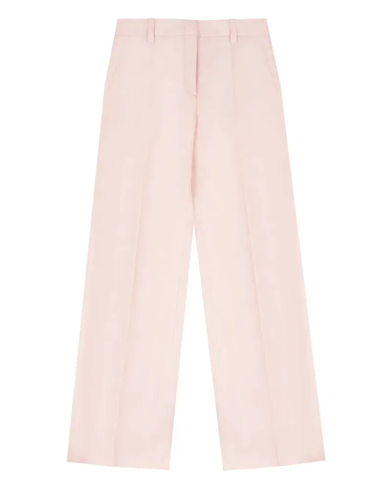 Incotex Hose aus Leinen - Rosa Rosa