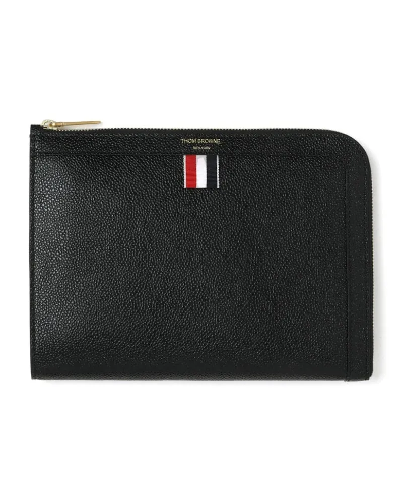 Thom Browne Mini 'Folio' Dokumentenmappe Schwarz