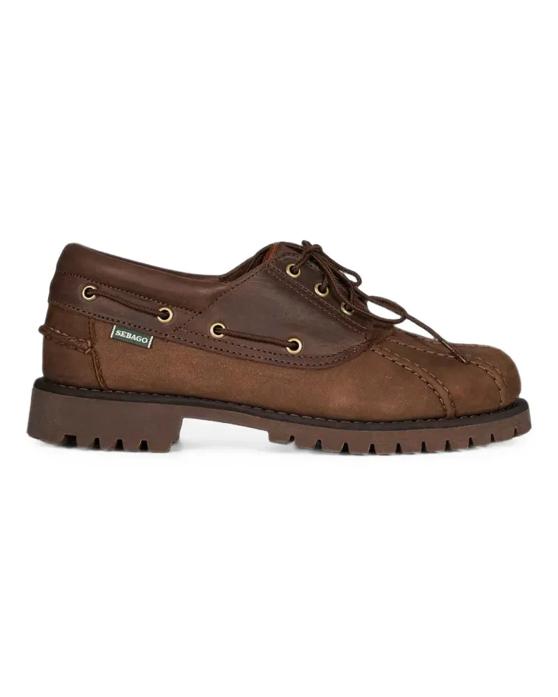 Sebago Tucker leather boat shoes - Braun Braun