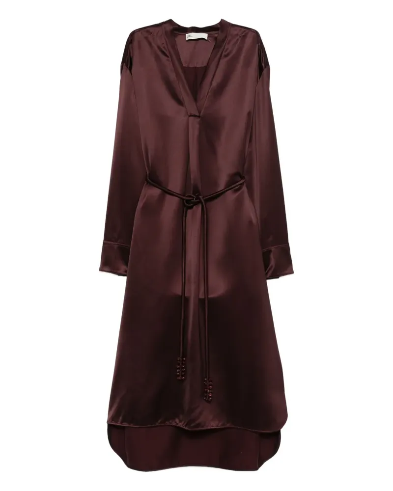 Tory Burch tie-waist dress - Rot Rot