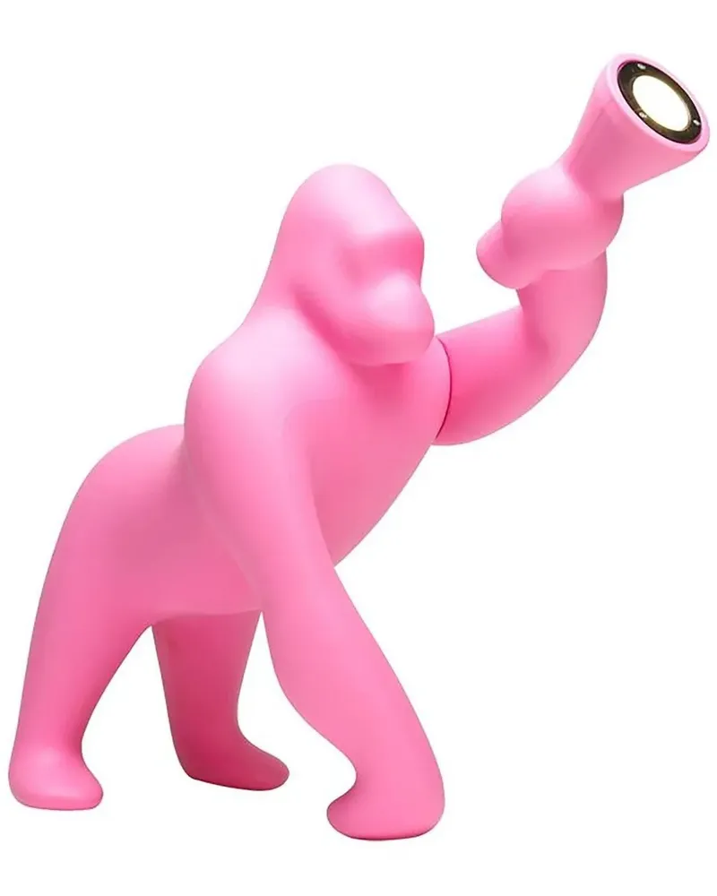 Qeeboo Kong Lampe mit mattem Finish - Rosa Rosa