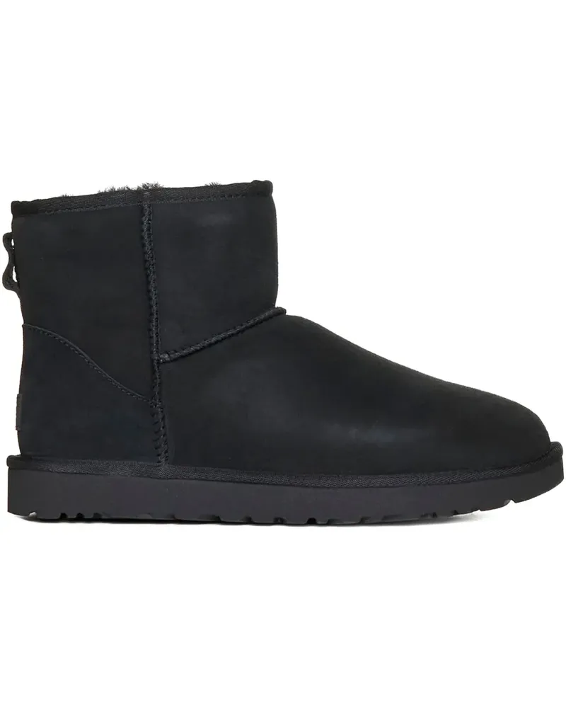 UGG Classic Mini Wildlederstiefel - Schwarz Schwarz