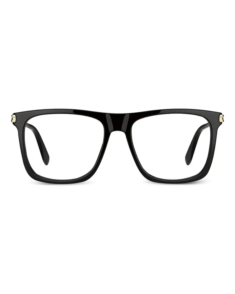 Marc Jacobs Brille mit eckigem Gestell - Schwarz Schwarz