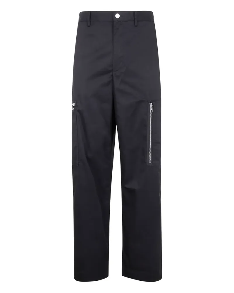 Michael Kors Cargohose mit Reißverschlusstaschen - Schwarz Schwarz