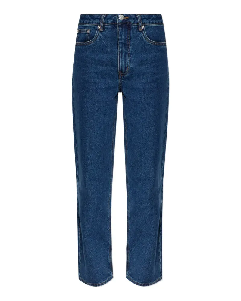 Gestuz Jeans mit geradem Bein - Blau Blau