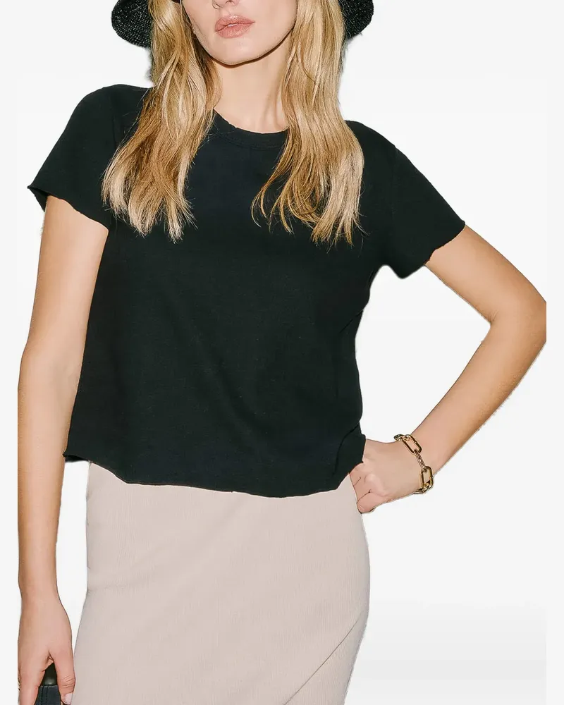 James Perse cotton T-shirt - Schwarz Schwarz