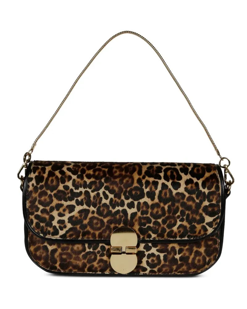 A.P.C. Schultertasche aus Leder - Schwarz Schwarz