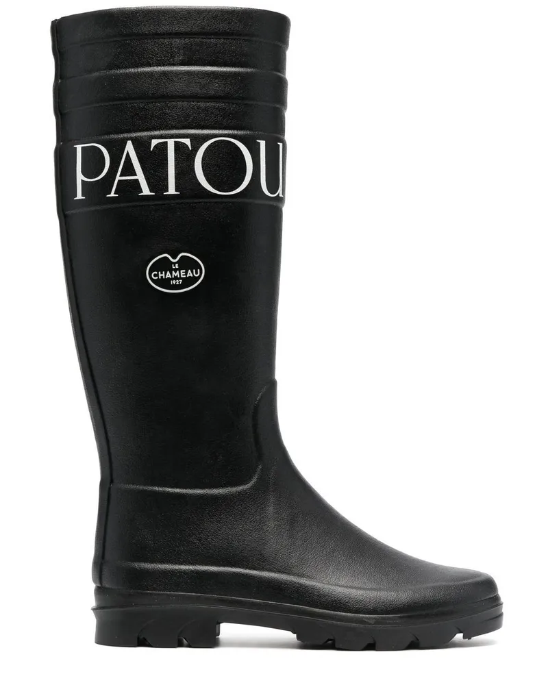 Patou x Le Chameau Stiefel - Schwarz Schwarz