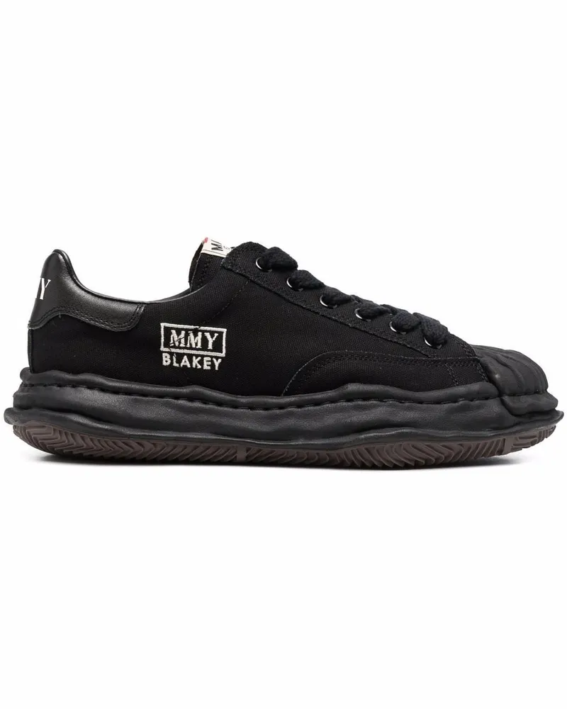 MIHARAYASUHIRO Sneakers mit runder Kappe - Schwarz Schwarz