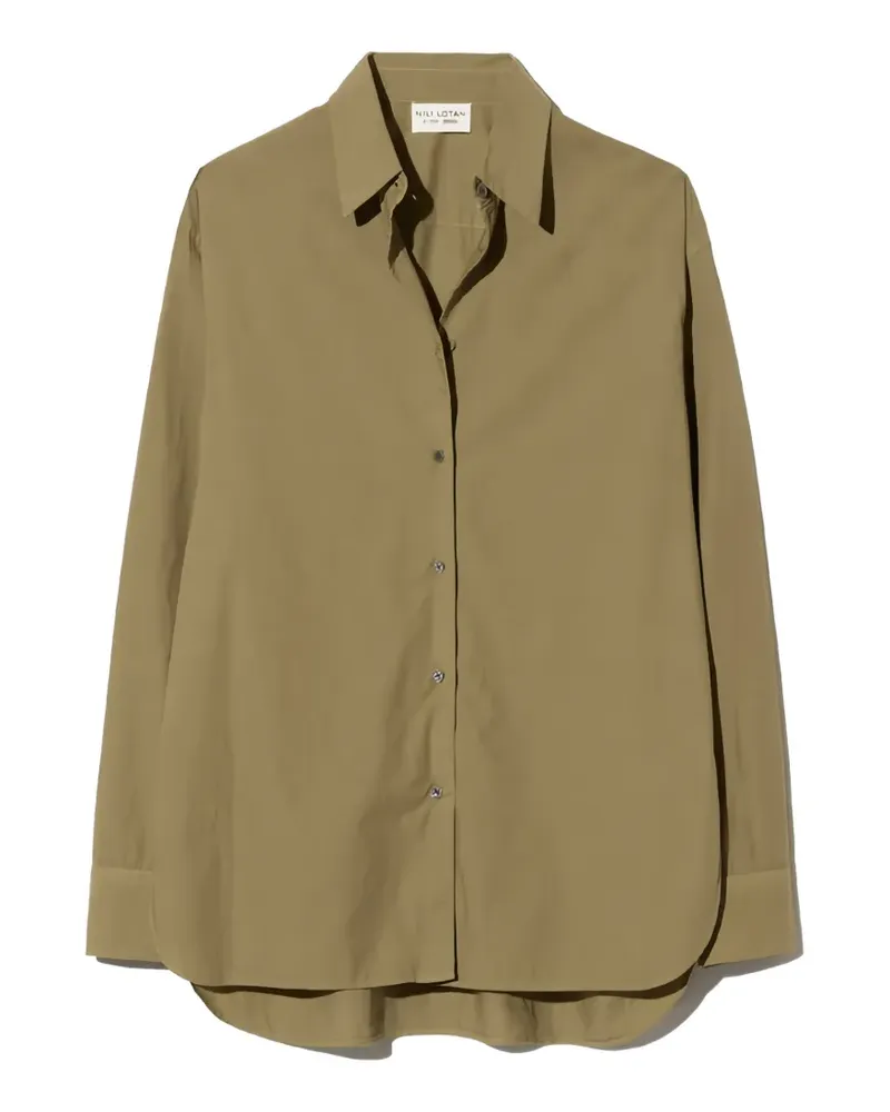 Nili Lotan Amante poplin shirt - Grün Grün