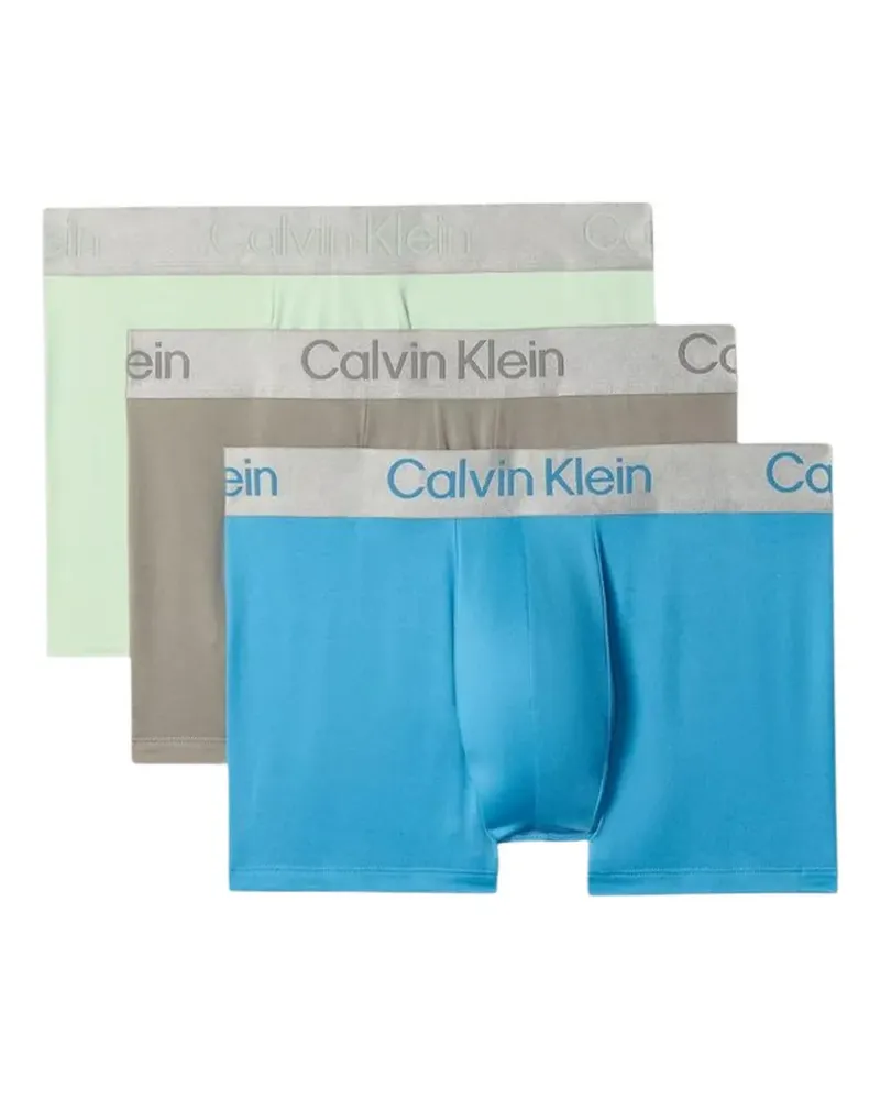 Calvin Klein logo-waistband boxers (set of three) - Grün Grün