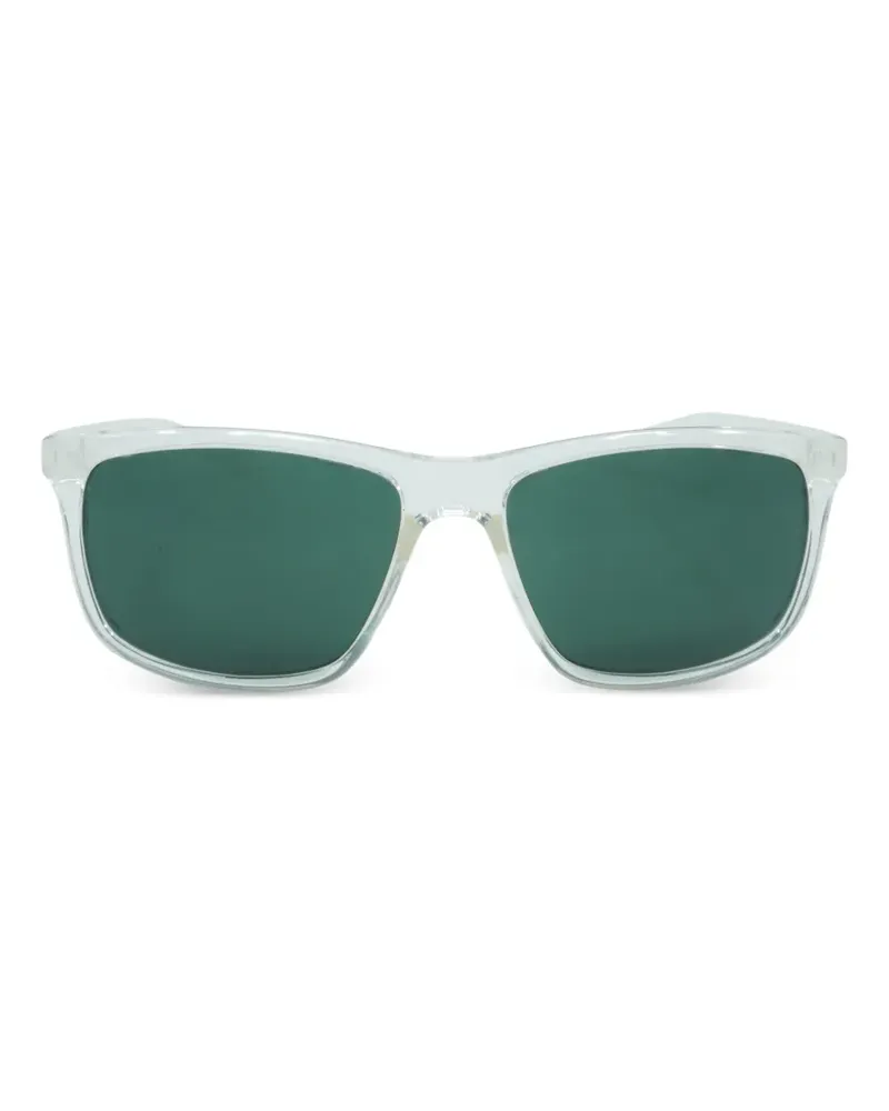 Nike Sonnenbrille mit eckigem Gestell - Weiß Weiß