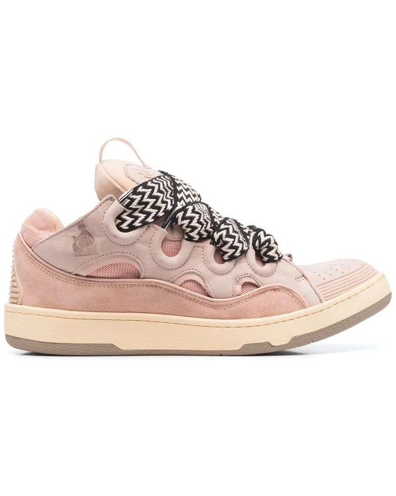 Lanvin Sneakers mit dicker Sohle - Rosa Rosa