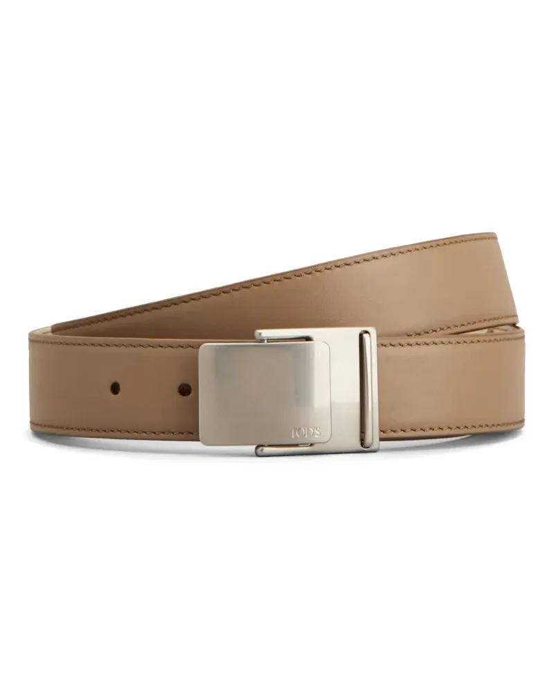 TOD'S Klassischer Gürtel - Nude Nude