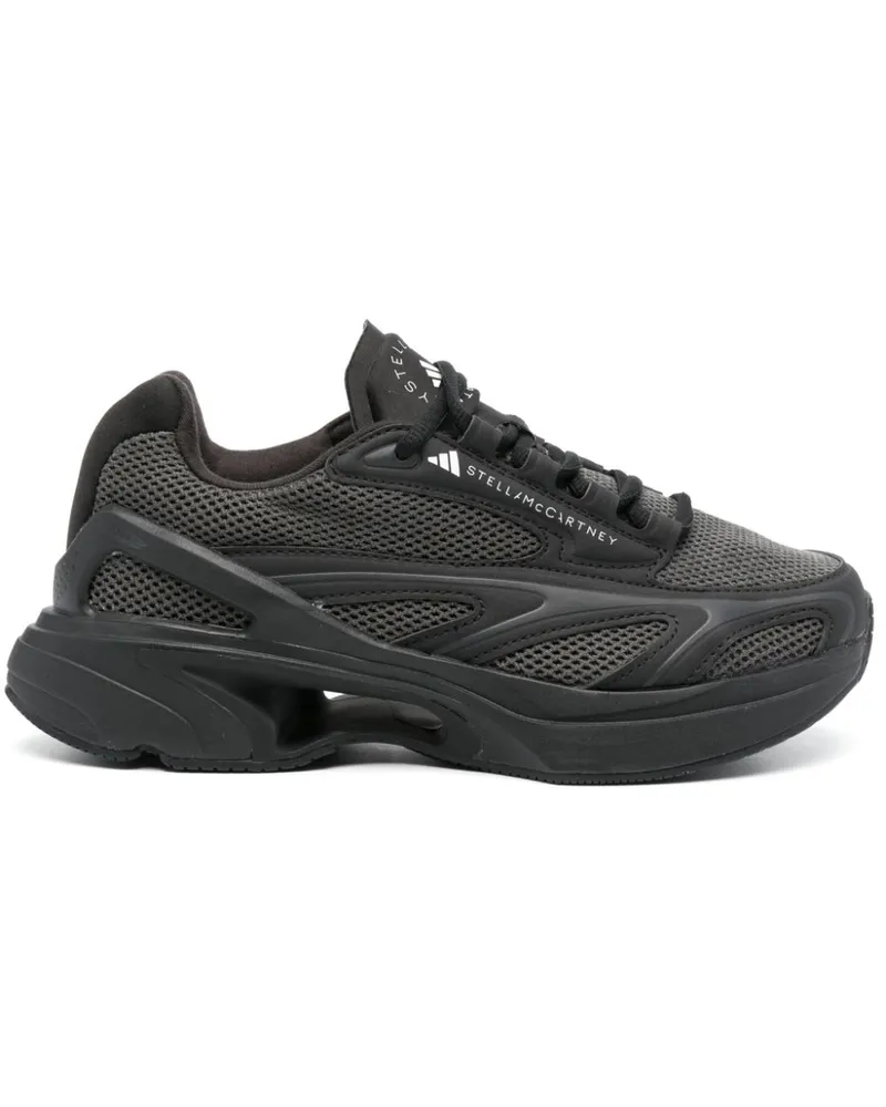 adidas Sneakers mit Logo-Print - Schwarz Schwarz