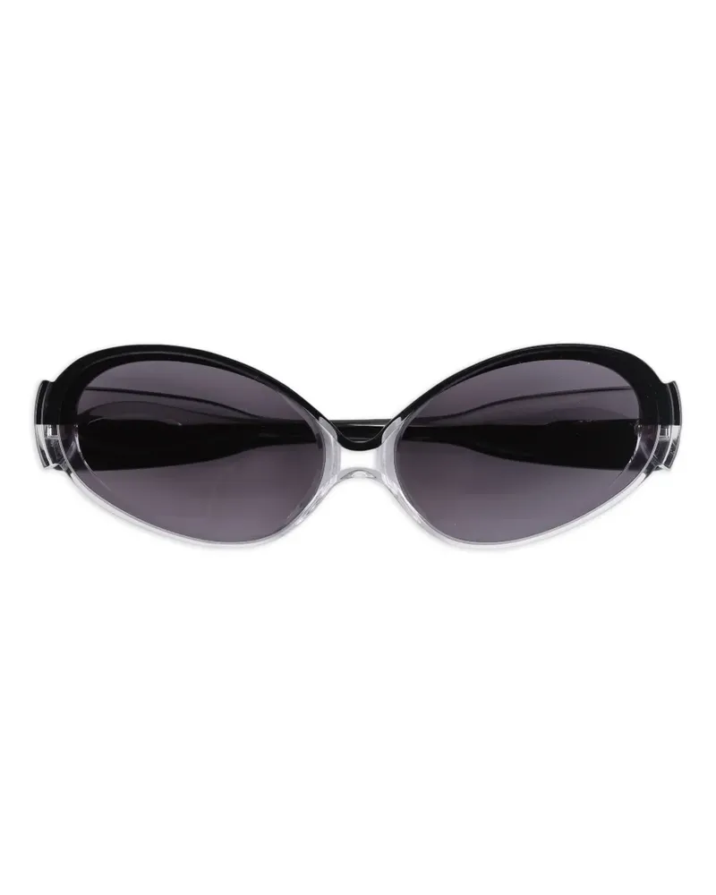 Henrik Vibskov Upside Down Sonnenbrille - Schwarz Schwarz