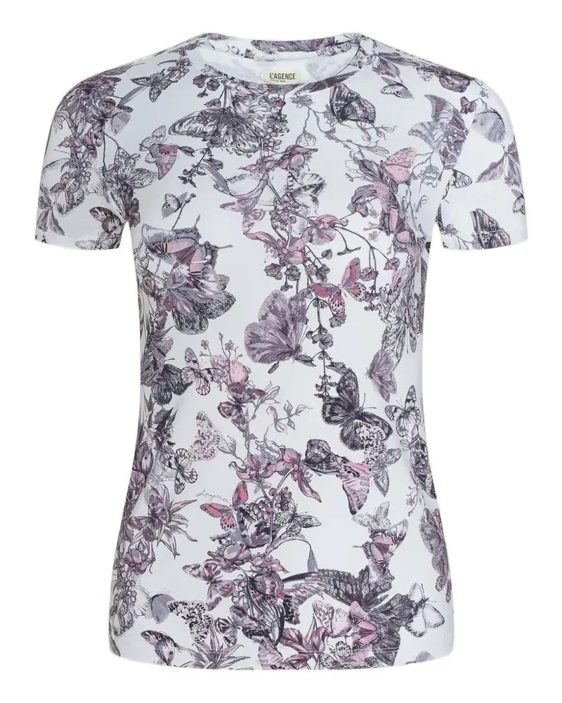 L'Agence Ressi T-Shirt - Weiß Weiß