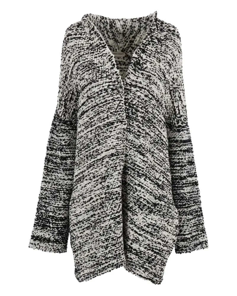Alberta Ferretti textured cardigan - Weiß Weiß