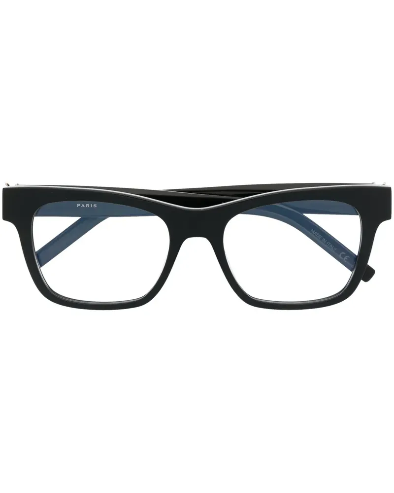 Saint Laurent Brille mit Cat-Eye-Gestell - Schwarz Schwarz