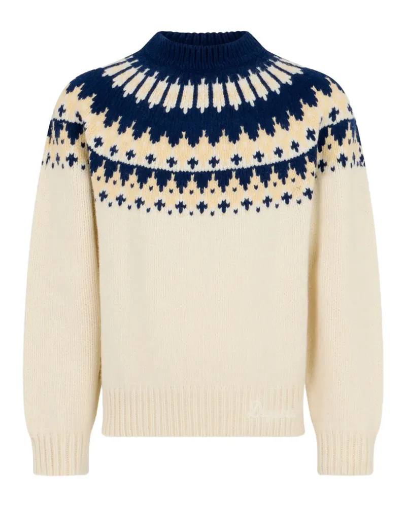 Dsquared2 Hybrid Chevron Jacquard Pullover - Nude Nude