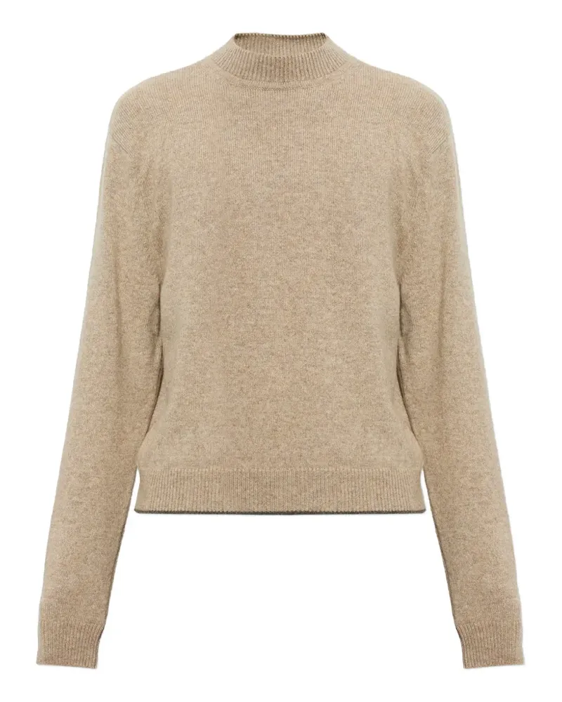 Jacquemus The Cachemire Strickpullover - Nude Nude