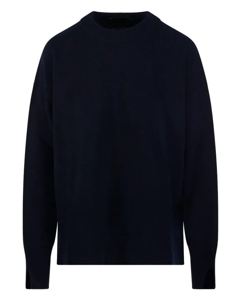 Roberto Collina Langärmeliger Kaschmirpullover - Blau Blau