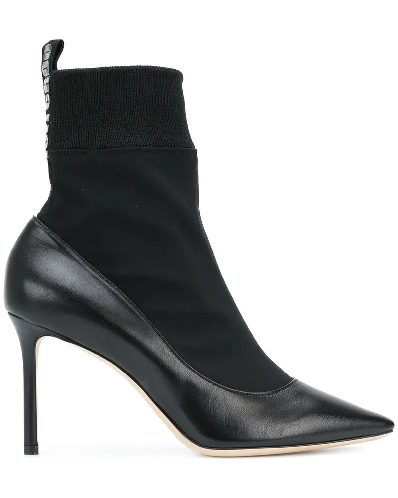 Jimmy Choo Brandon 85 boots - Schwarz Schwarz