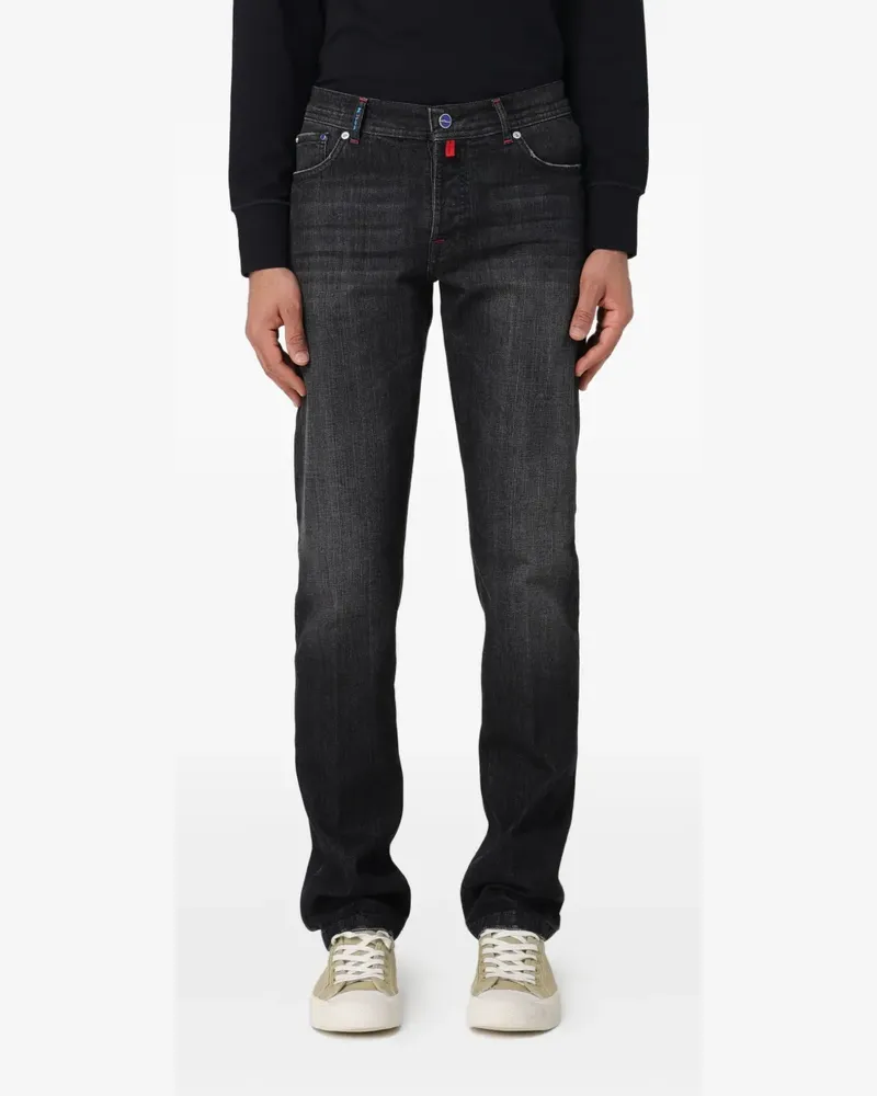 Kiton Five-Pocket-Jeans - Grau Grau