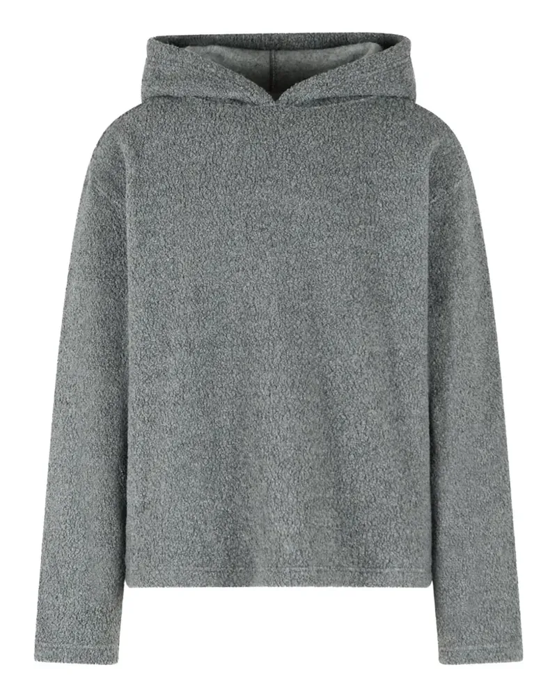 Sunflower Hoodie aus Bouclé-Wolle - Grau Grau