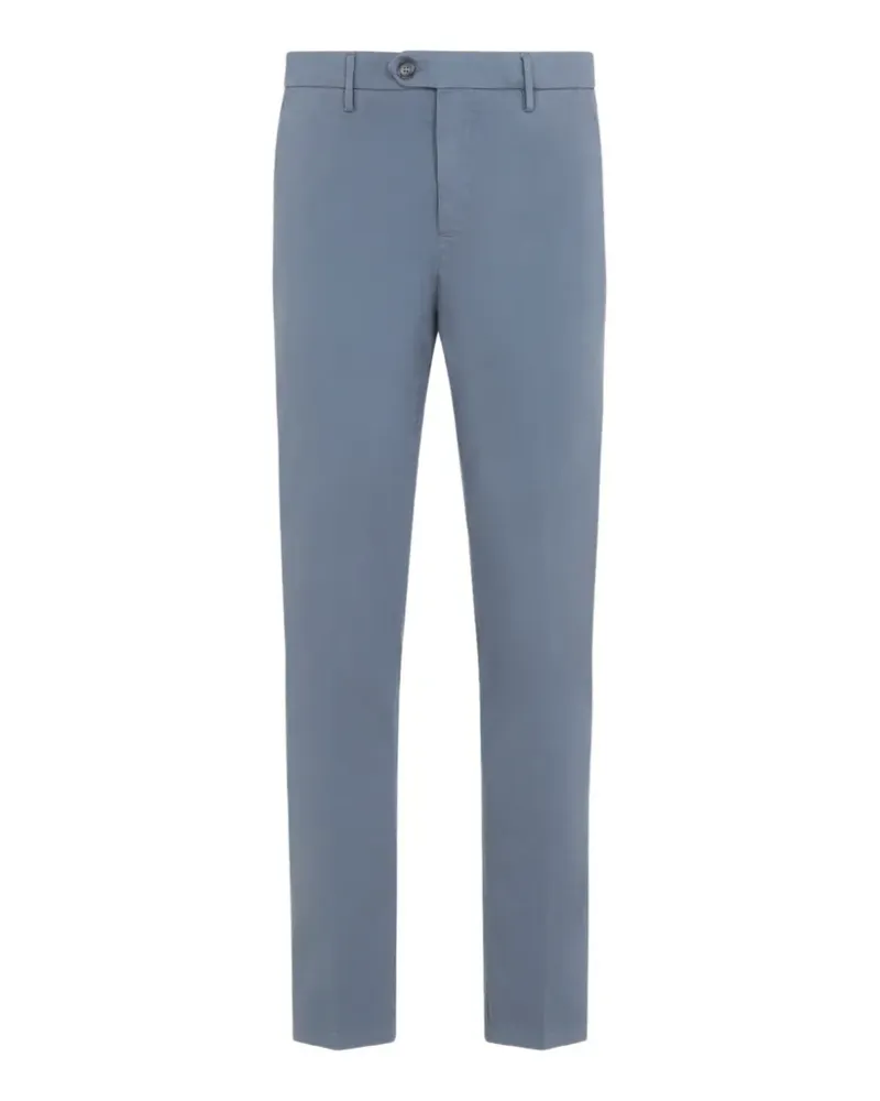 Canali Chino mit geradem Bein - Blau Blau