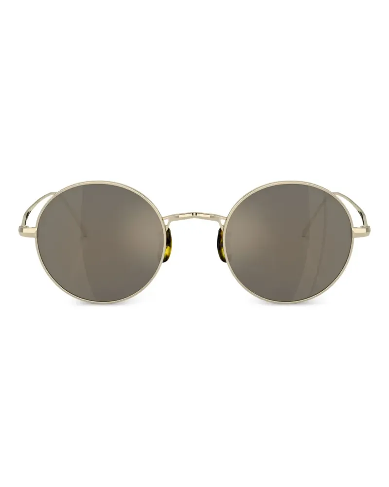 Oliver Peoples Runde G. Ponti-3 Sonnenbrille - Gold Gold