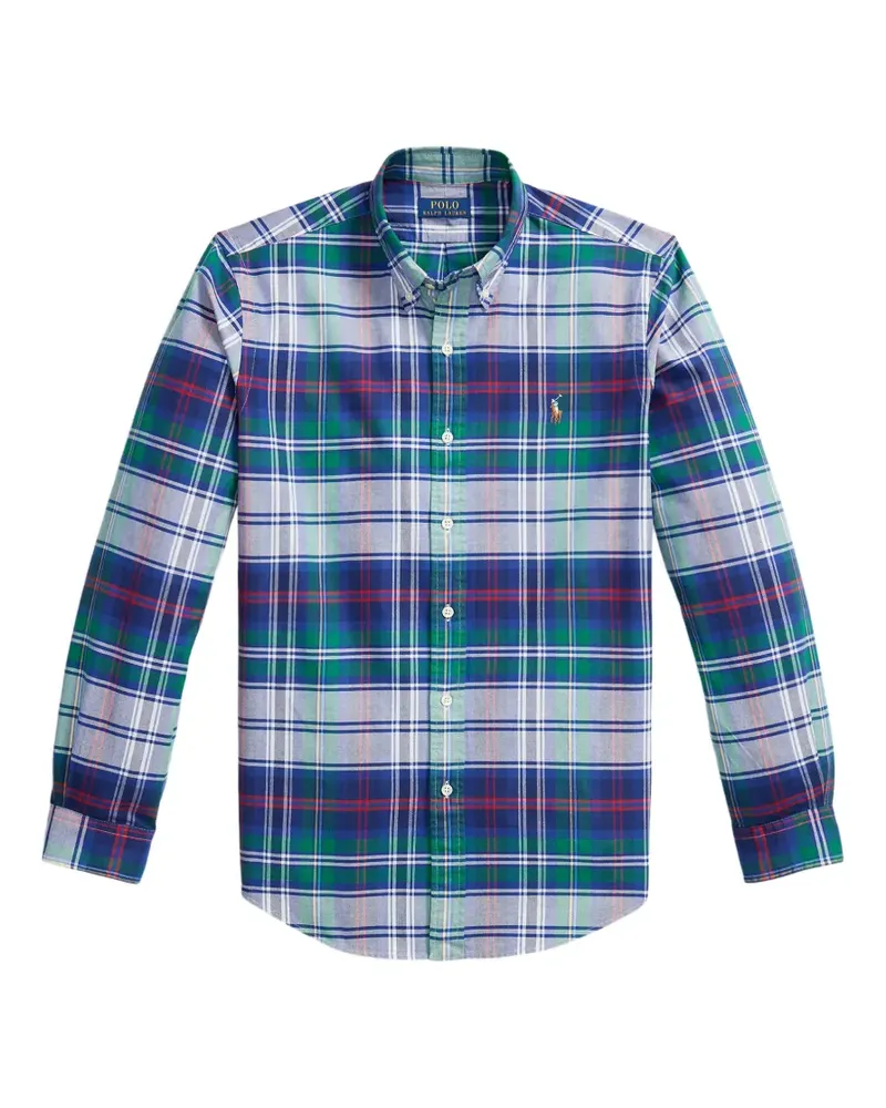 Ralph Lauren Kariertes Hemd mit Stickerei - Grün Grün