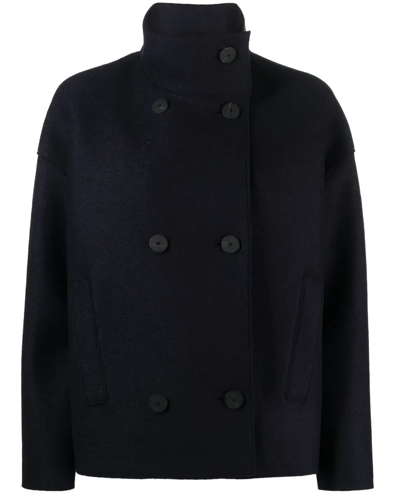 Harris Wharf London Doppelreihiger Blazer - Blau Blau