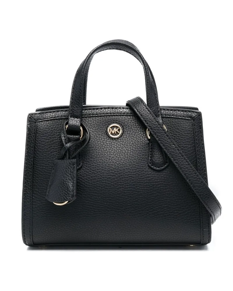 Michael Kors Handtasche mit Logo-Schild - Schwarz Schwarz