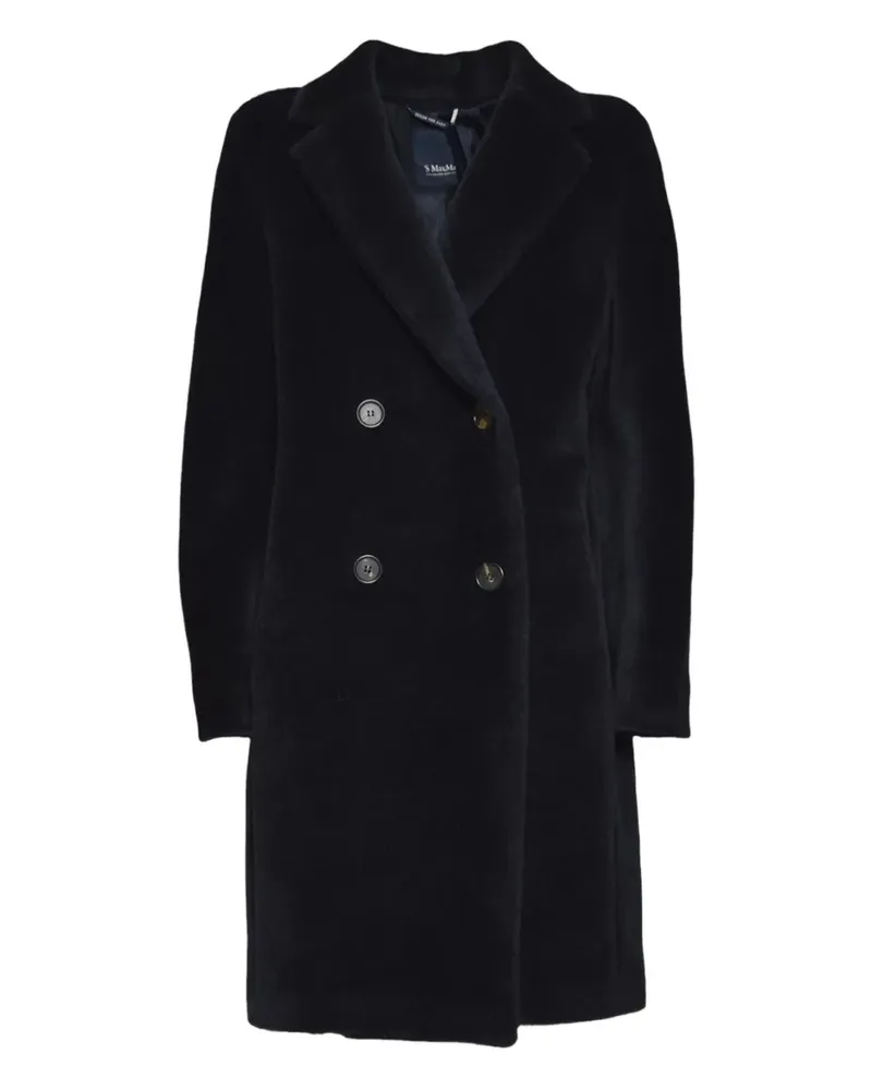 Max Mara Max Mara double-breasted coat - Blau Blau