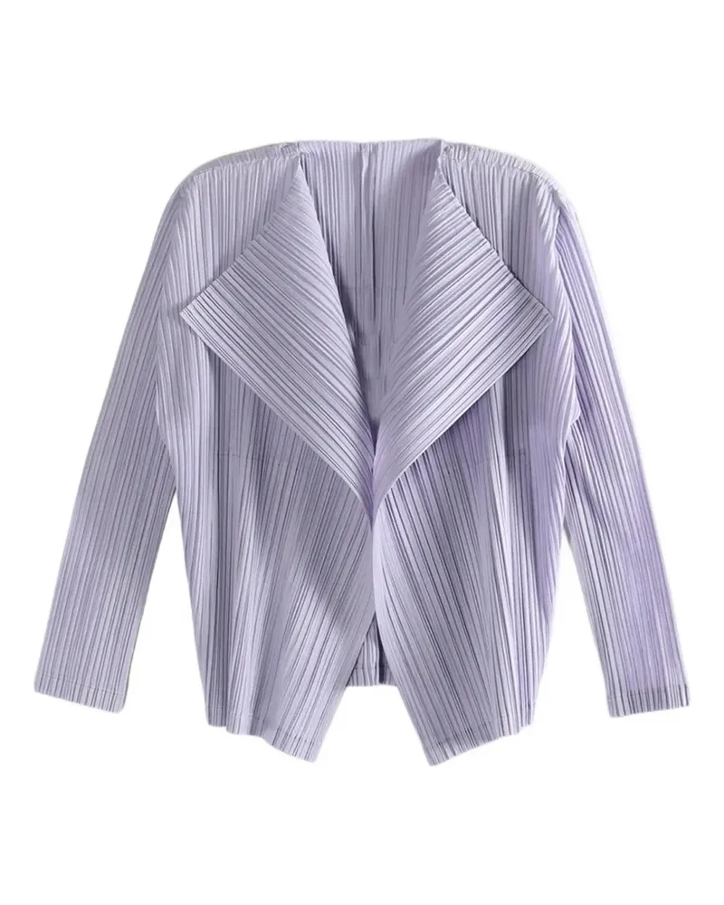Issey Miyake pleated jacket - Violett Violett
