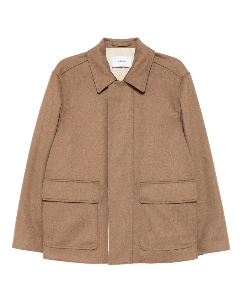 LARDINI Jacke aus Wolle - Braun Braun