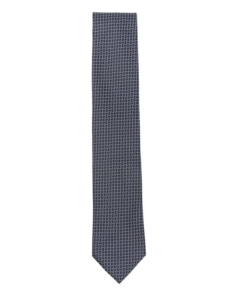 Ermenegildo Zegna Krawatte aus Seide - Blau Blau