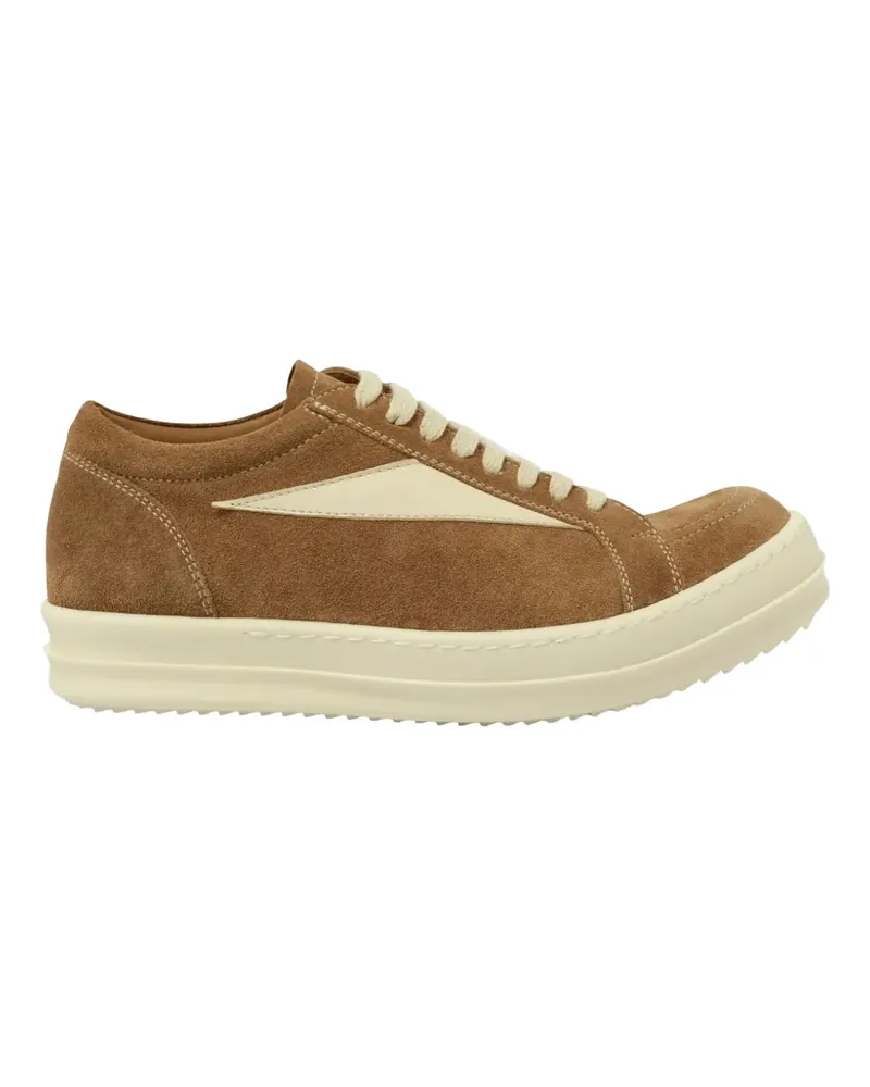 Rick Owens panelled lace-up sneakers - Braun Braun