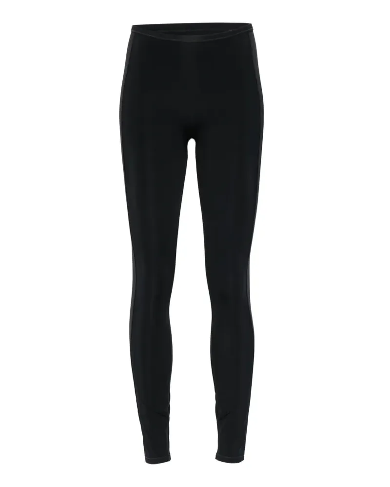 Diesel logo-detail leggings - Schwarz Schwarz