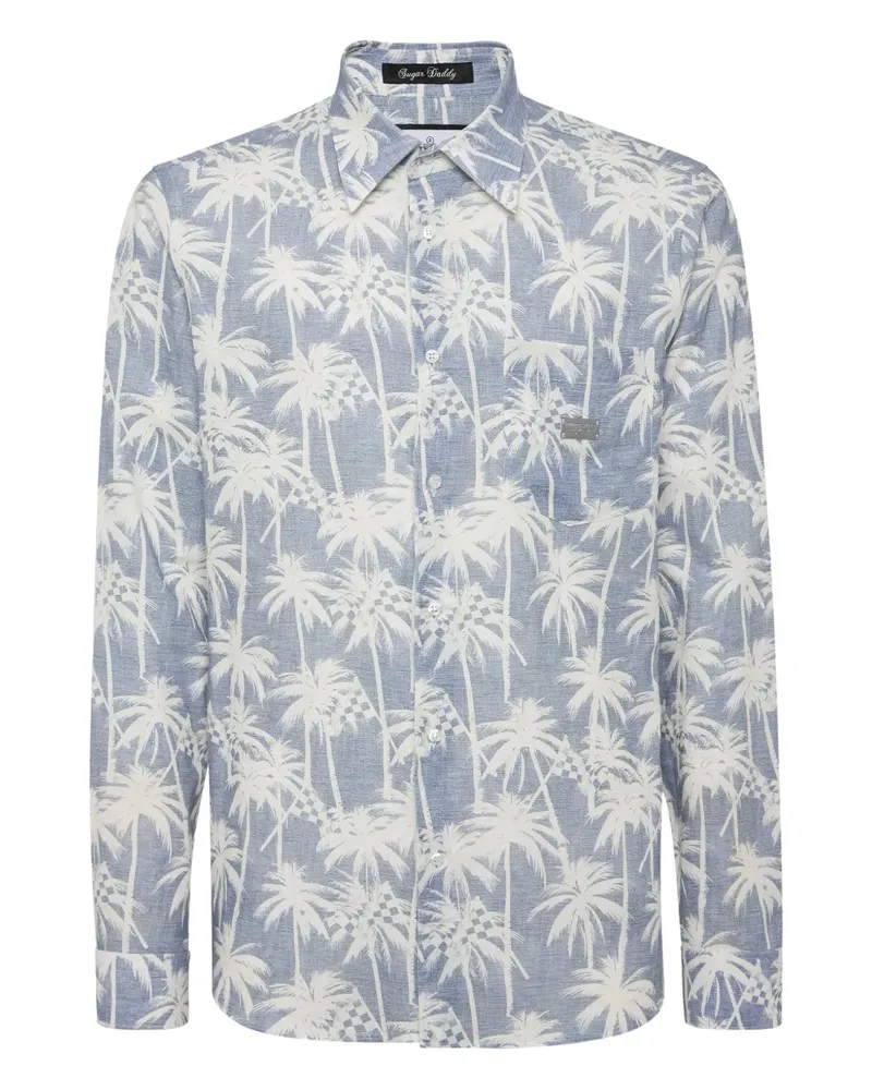 Philipp Plein Sugar Daddy Hemd - Blau Blau
