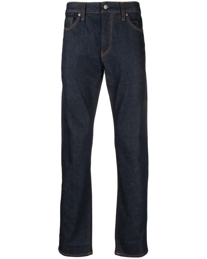 Levi's Halbhohe Slim-Fit-Jeans - Blau Blau