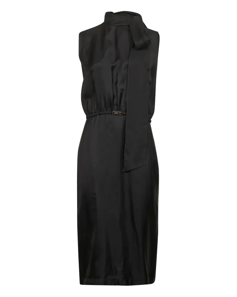 Gucci lavallière tie buckle belt dress - Schwarz Schwarz