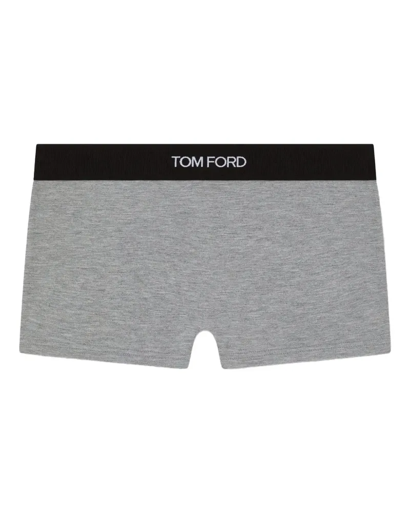 Tom Ford logo-waistband boxers - Grau Grau