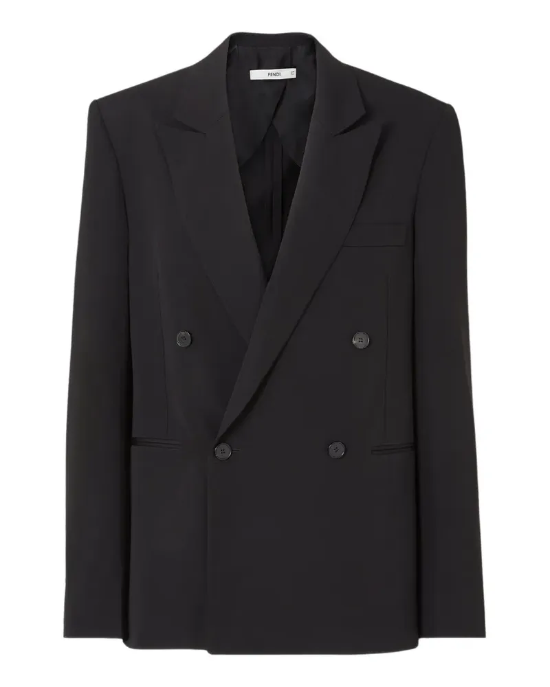 Fendi Batavia Blazer - Schwarz Schwarz